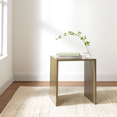Hand Woven Wool Striped Area Rug