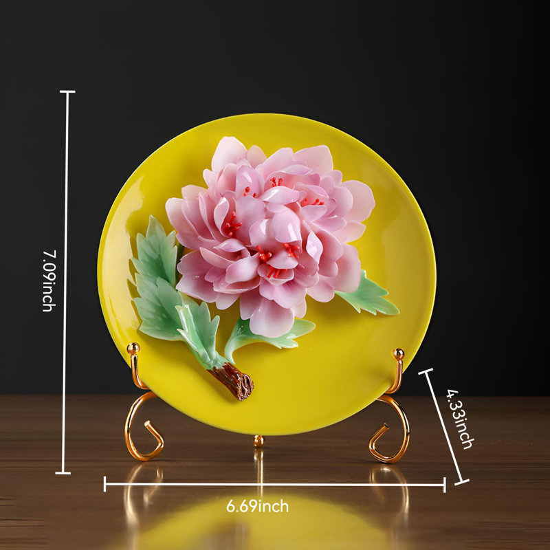 Assiette suspendue en céramique Artisanal