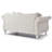 Clouser 67'' Velvet Round Arms CAL117 Compliant Loveseat-97745044