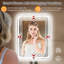 Miroir de salle de bain 3 lumières DEL-50438847