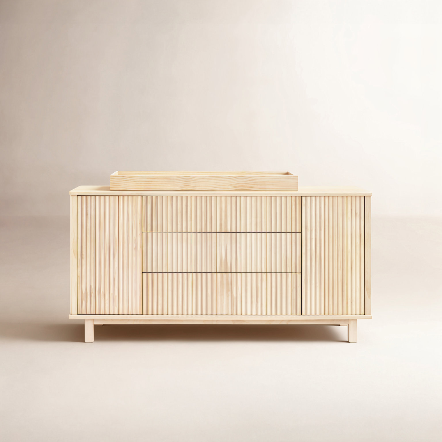 Pogo Tambour Dresser, Blonde