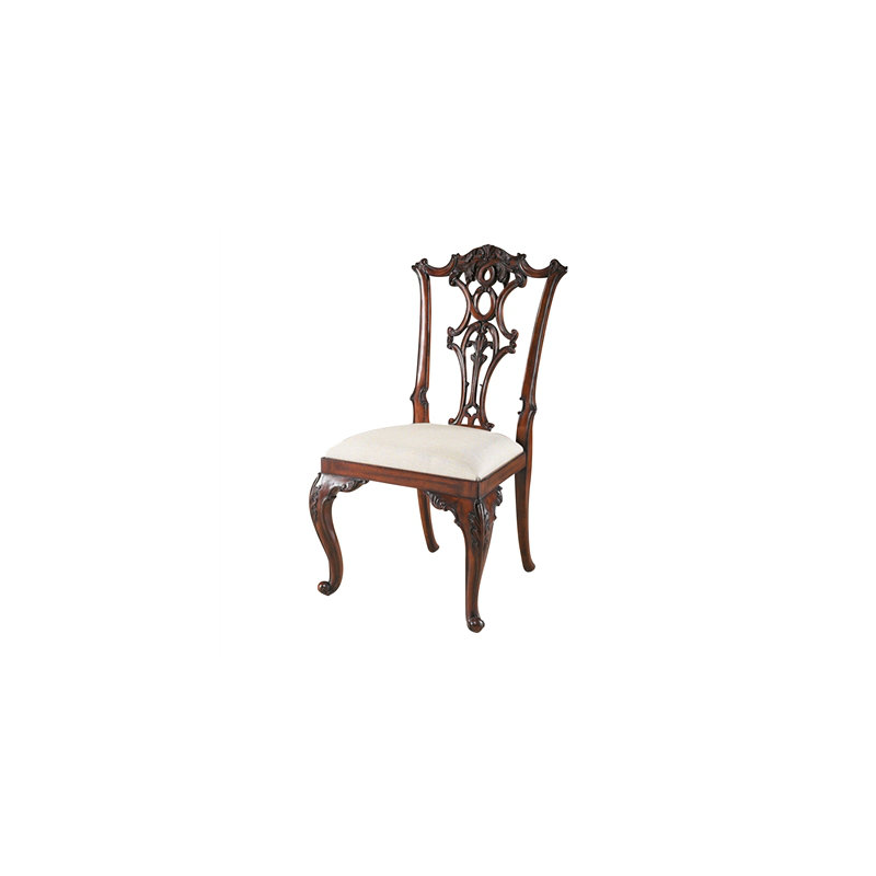 Cabriole Upholstered Dining Chair
