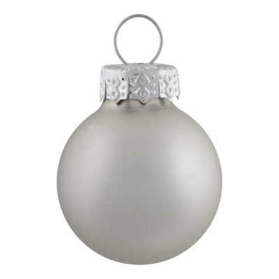 28ct Glass Christmas Ball Ornaments