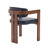 Wooden Upholstered Barrel Dining Chairs (Set of 2)-1279083841