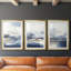 ABSTRACT Series DCCCLXIV - Impression sur mesure de qualité supérieure avec mat - 3 pièces-780470187-780470184