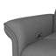 Fauteuil inclinable à bascule pivotant 270 °, fauteuil inclinable et berçant berçant pour petits espaces