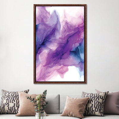 Purple Power I by Elizabeth Karlson - Print on Canvas
