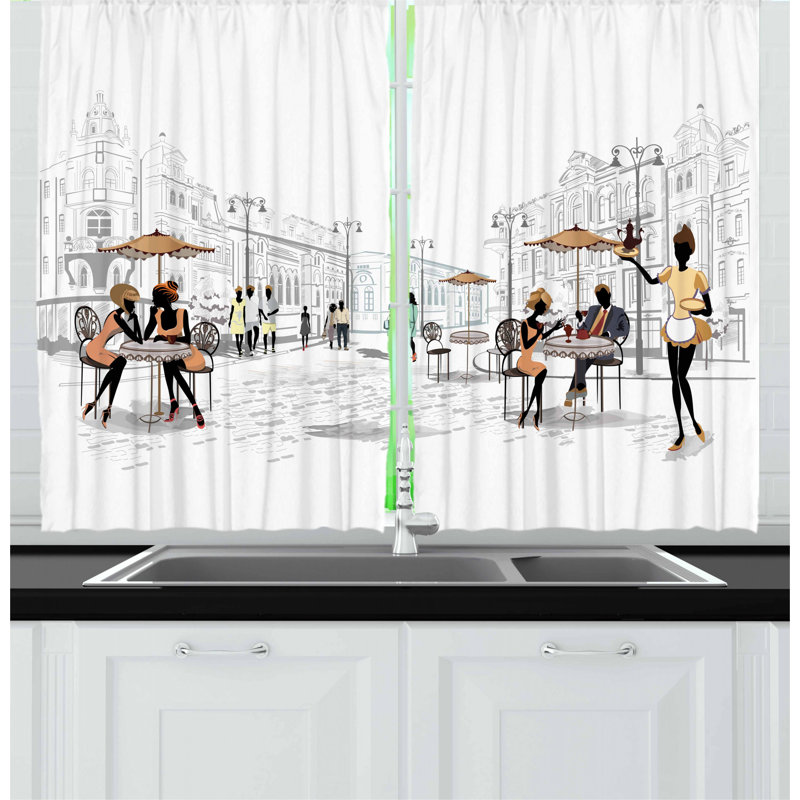 Tailored Kitchen Curtain