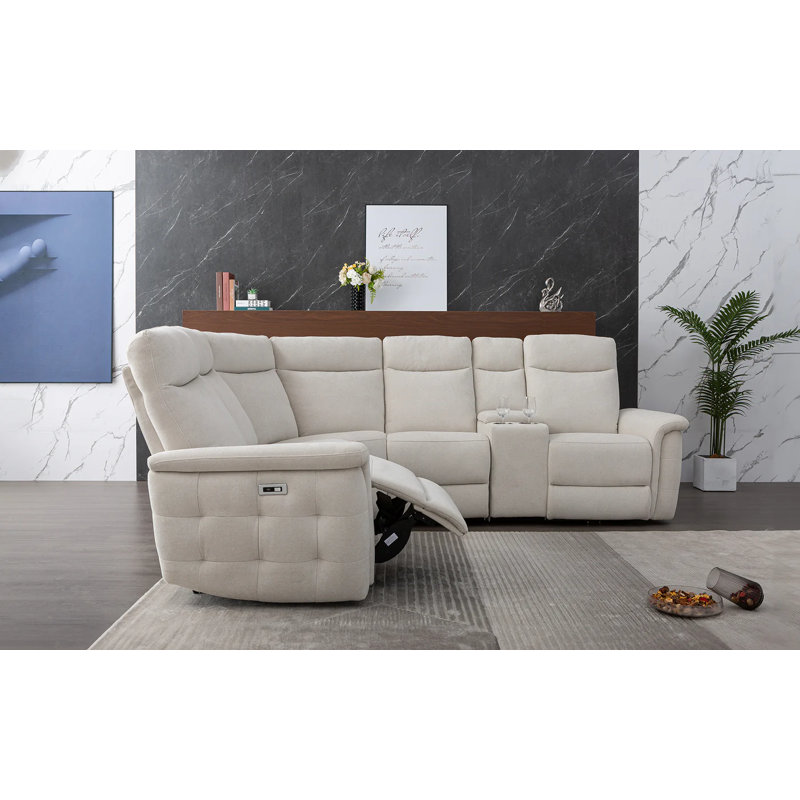 Canapé modulaire inclinable Latreese