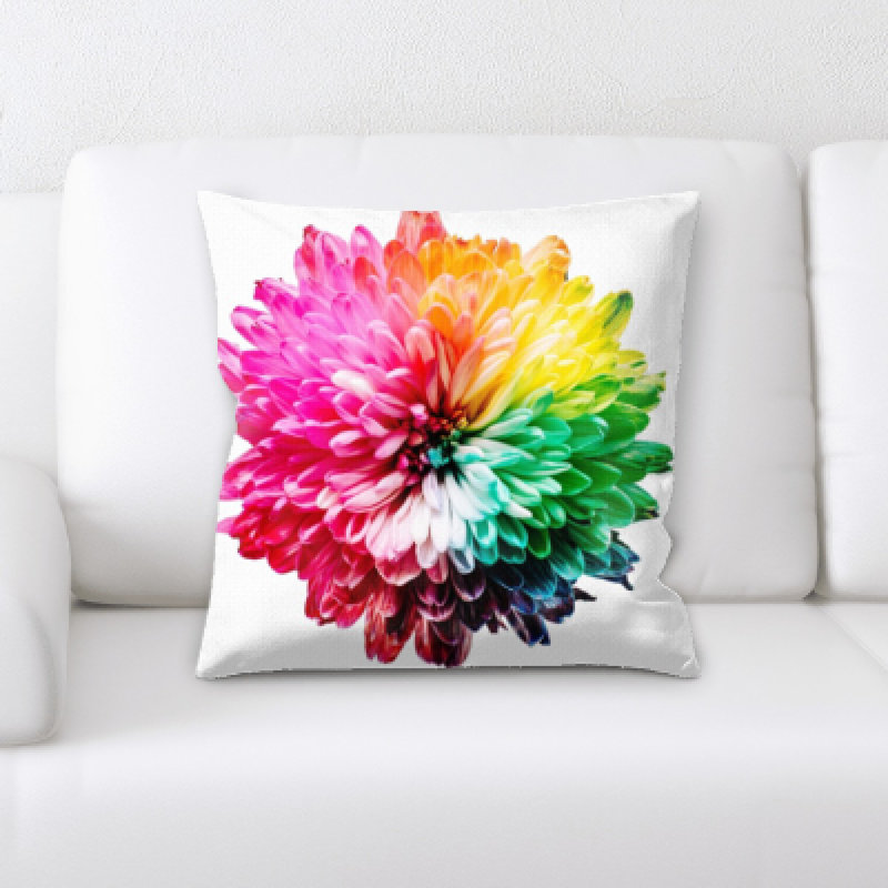 Microsuede Throw Pillow