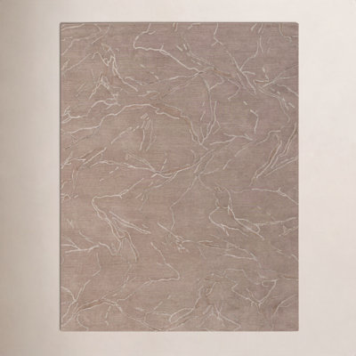 Hand-Tufted Abstract Wool Rug