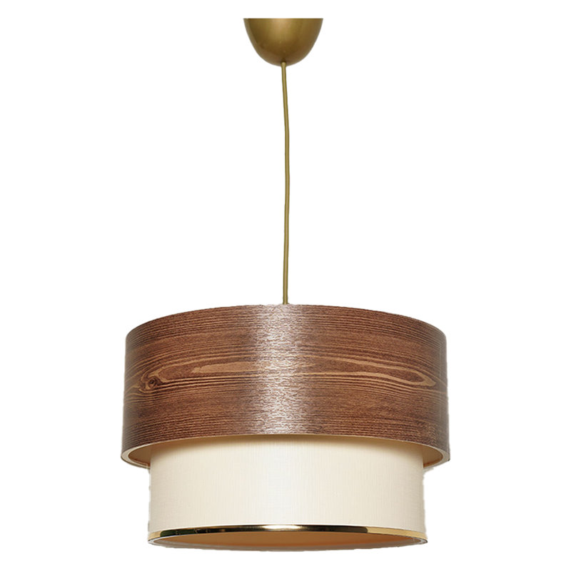 Luminaire suspendu tambour 1 lumière Zales