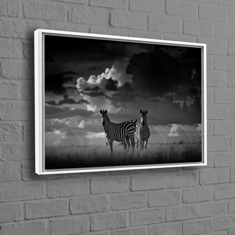 Stunning Zebra Artwork on Canvas Perfect for Christmas Gift or African Savannah Themed Wall Decor in Any Room