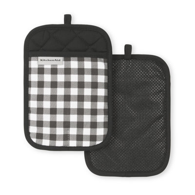 Ensemble de 2 porte-casseroles en vichy KitchenAid, 7 po x 10 po