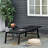 Hiarni Outdoor Chaise Lounge with Wheels, Five Position Recliner, Steel Frame-813610527