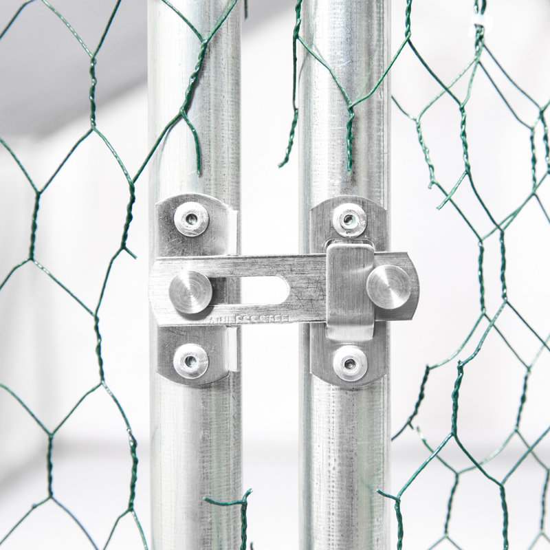 Poulailler en métal 10 * 6 * 6Ft - Une solution pratique pour les propriétaires de volaille