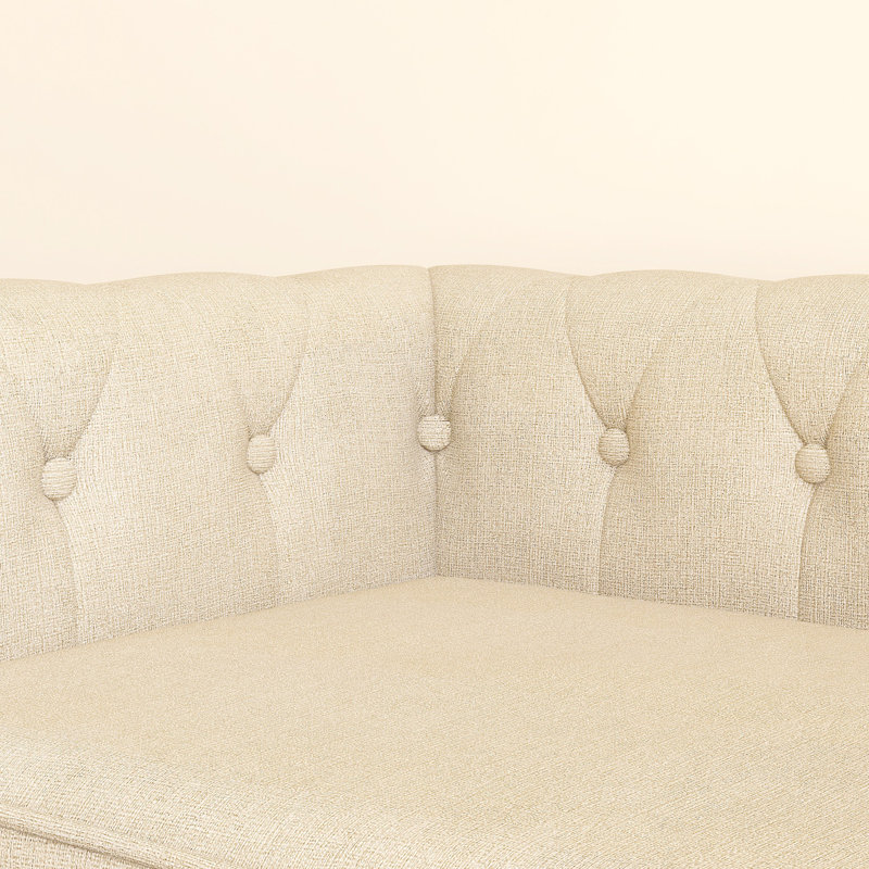 Lit rectangulaire pour petits et moyens chiens, Beige