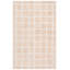 Pine Hand Tufted Wool/Cotton Geometric Area Rug in Orange / Ivory-1339685133