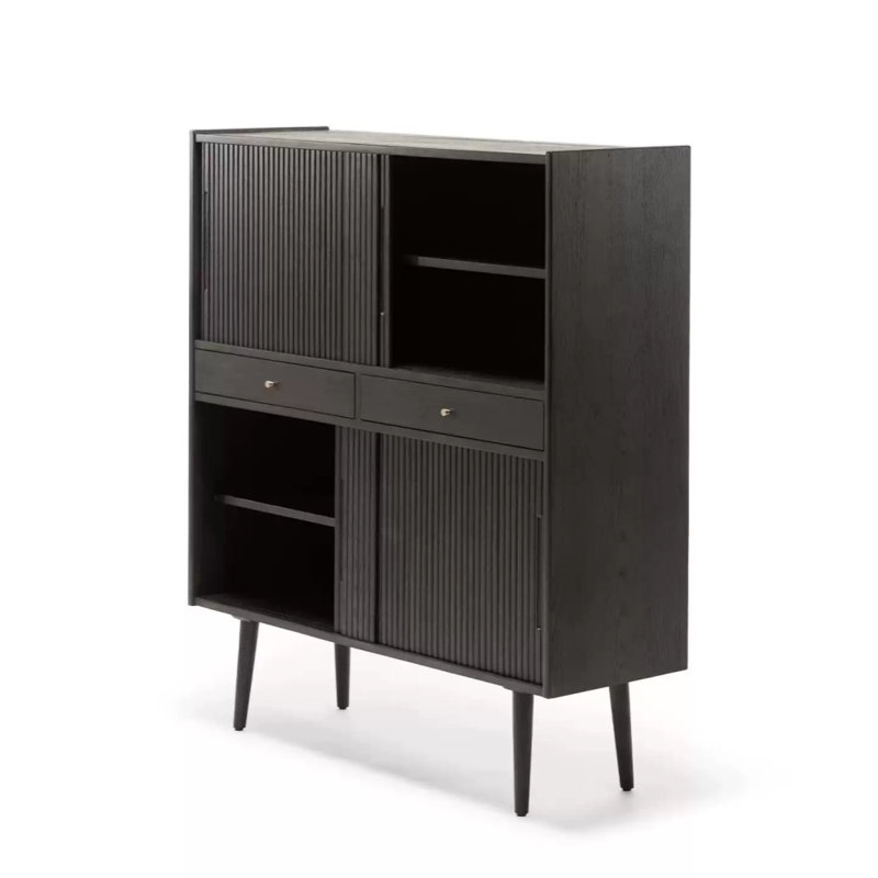 Buffet Simple Style Home, Noir