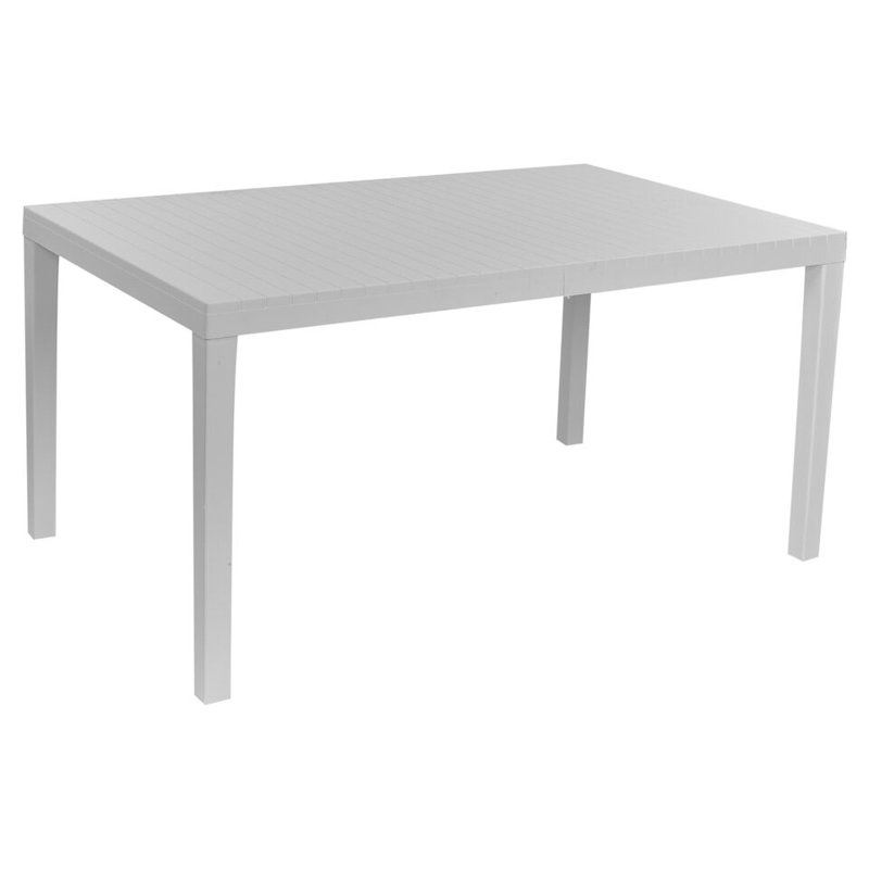 Extendable Dining Table, White