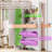 54.7" Hall Tree with Integrated Shoe Cabinet and Mirrored Cabinet Door, Coat Hanger, Entryway Bench, 4-in-1 Design, 2 Flip Drawers, 4 Hooks and 2 Cabinets for Entrance,Living Room