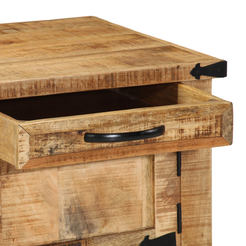 Solid Wood Coffee Table with Storage