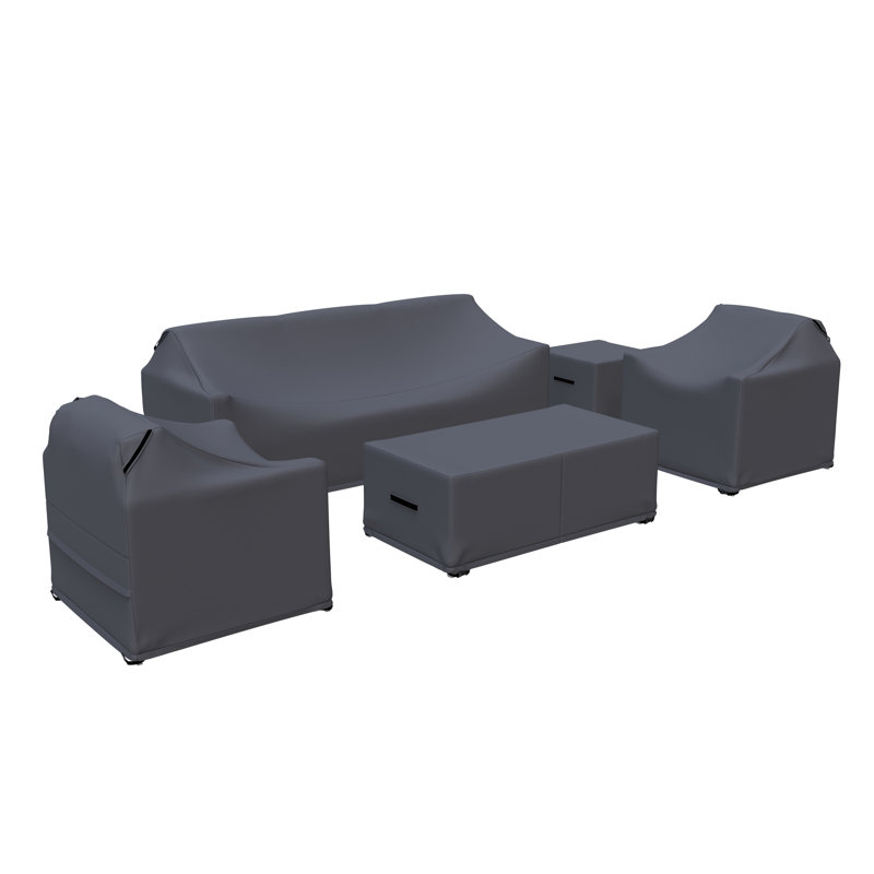 Jayton Patio Conversation Sets Group Seating Outdoor Furniture Covers