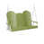 Kiwi Green Top/White Base