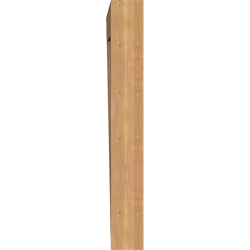5 1/2"W x 38"D x 42"H Imperial Traditional Smooth Bracket, Western Red Cedar, Western Red Cedar, 42" H x 5.5" W x 38" D