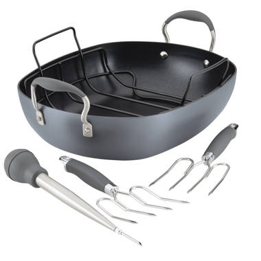 Cuisinart Classic 15 Stainless Steel Roaster With Non-stick Rack -  83117-15nsr : Target