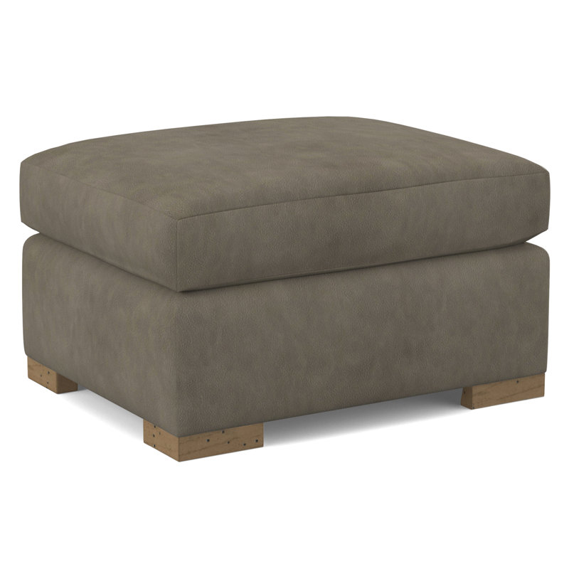 Square Ottoman, Applause Ashton, Pecan