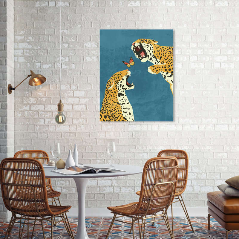 Wild Feline - Impression sur toile, Toile tendue, H 36 po x l 24 po x P 1,5 po