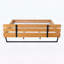 Lit plateforme en bois, conception intemporelle et fabrication durable-1423386502