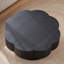 Table basse 31,50 "en forme de fleur moderne, table basse en forme de fleur de prunier avec rangement-611877209