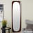 Wood Oval Minimalistic Room Wall Mirror-514771030