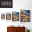 LANDSCAPES Series CCXC III, reproduction encadrée - bois massif-697404745-697404741