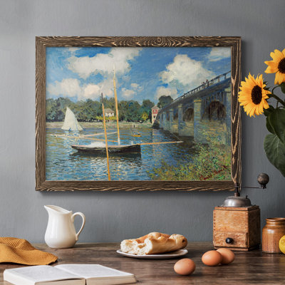 The Bridge At Argenteuil, reproduction d'art sur toile