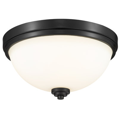 Cardiff Glass Flush Mount