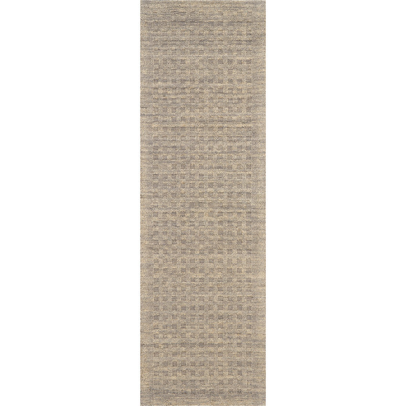 Aviah Wool Checkered Indoor Rug, Runner 2'3 x 8'