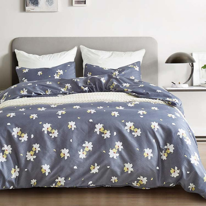 Ensemble de housse de couette Carlyn Petunia