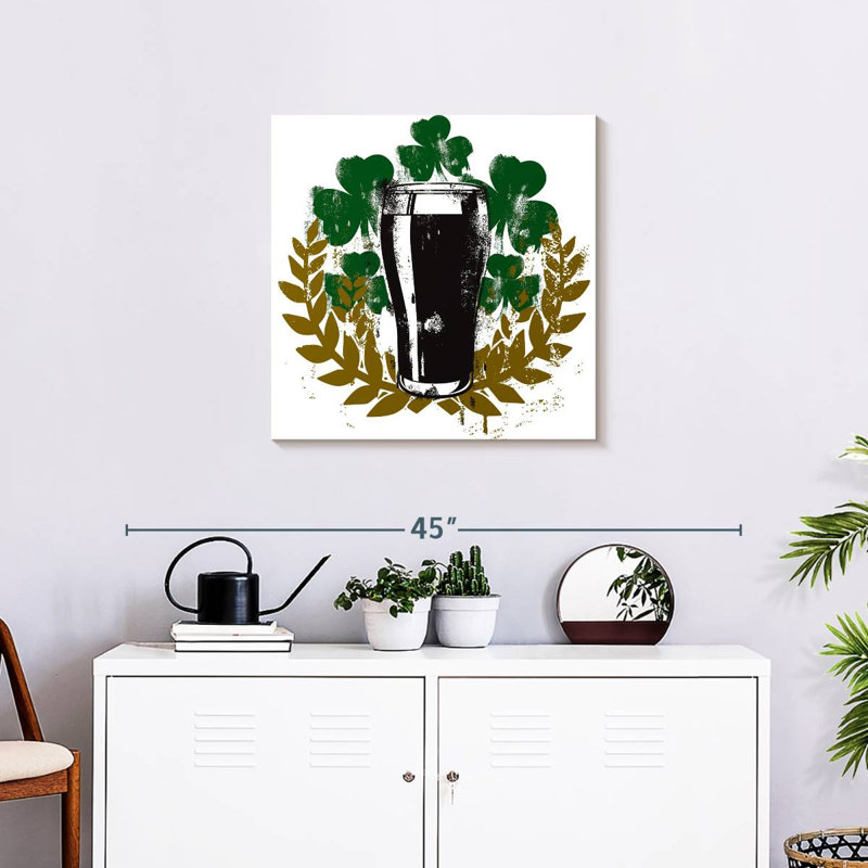 Lelend Best Irish Beer, 24" H x 24" W