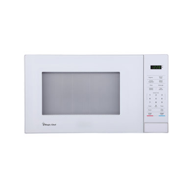 1.1 Cu. Ft. Countertop 900 Watt Digital Touch Microwave, White