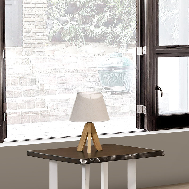 Kevion Solid Wood Top End Table