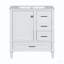 Meuble-lavabo simple 30 po avec plateau Solmayra-444434335