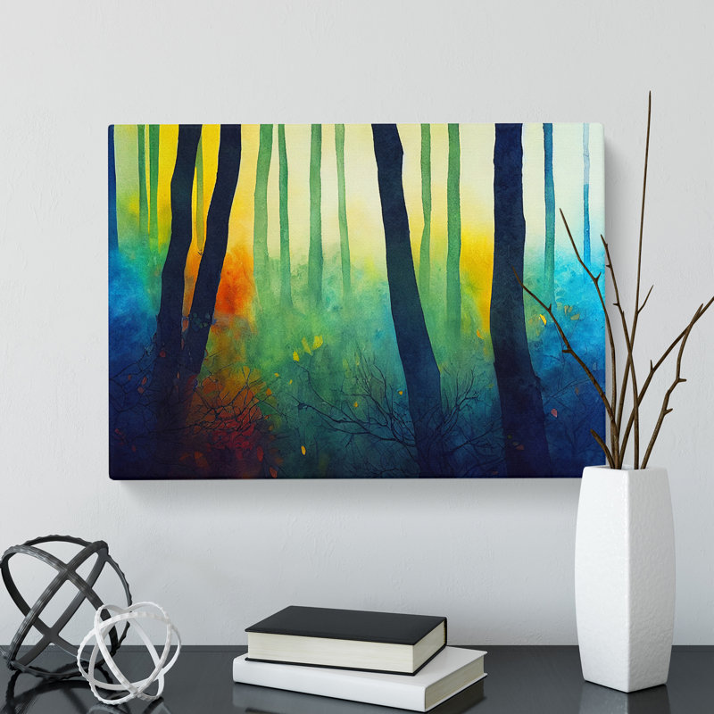 Vibrant Forest Vol.5 - Wrapped Canvas, 40cm H x 60cm W x 3cm D