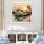 «Harbor Dawn Fishing Boat» - art mural bateau côtier-753942405-753942425