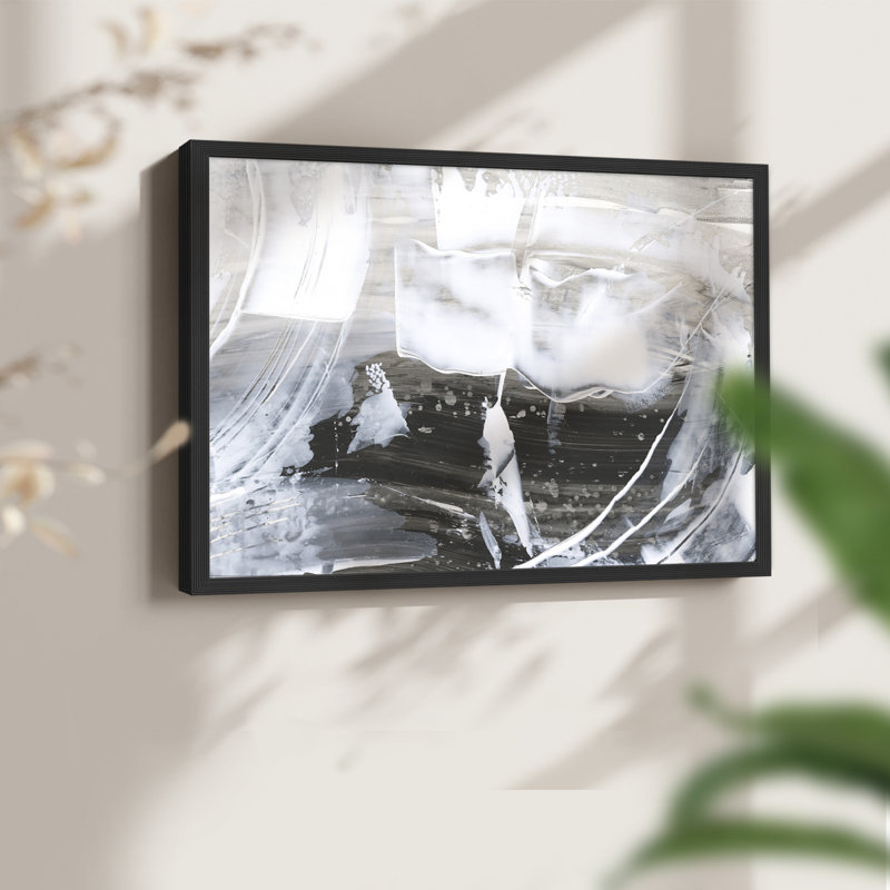 Blizzard Conditions IV -Framed Print - Restickable