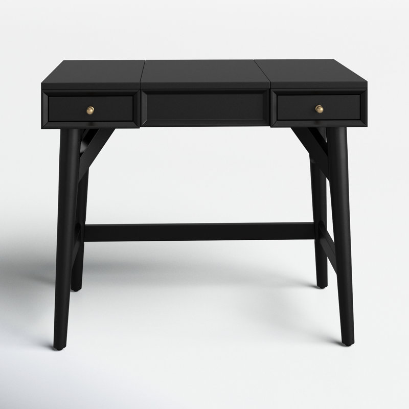 Williams Vanity with Mirror, Black