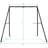 Swing Set with 40 Inch Saucer Tree Swing