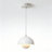 1-Light Pendant Light with Metal Shade